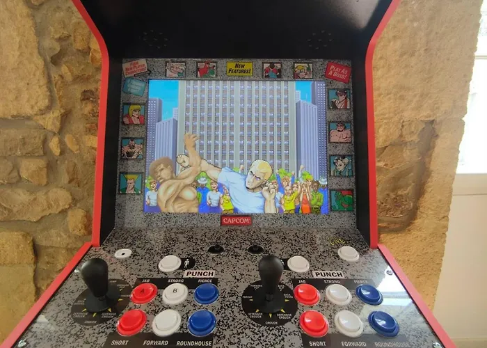 شقة L'arcadia 4 Lits Climatise Jeu D'arcade Centre Historique